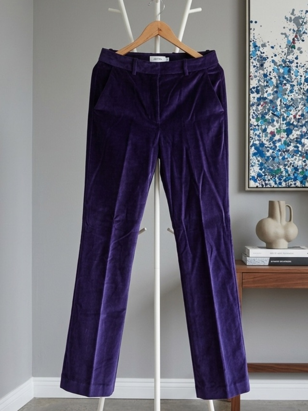 Aritzia Babaton Velvet Double-Breasted Blazer AND Trousers SET (Size 4 & 6) - Picture 7 of 9